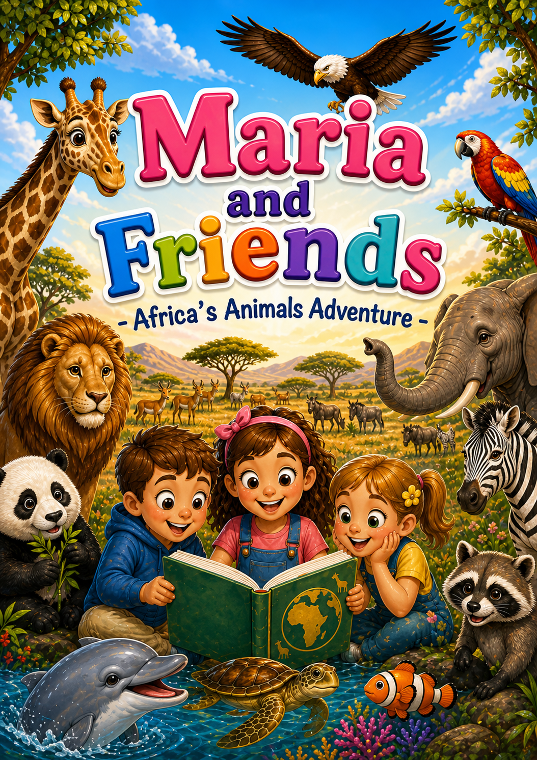 Maria and Friends – Africa's Animal Adventure book cover